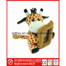 Cadre mignon de photo de jouet de girafe pour le cadeau de promotion